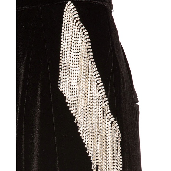 REVOLVE LPA Carlotta Velour Pants in Black - Picture 5 of 10